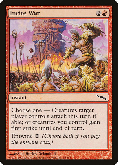 Incite War [MRD - 96]
