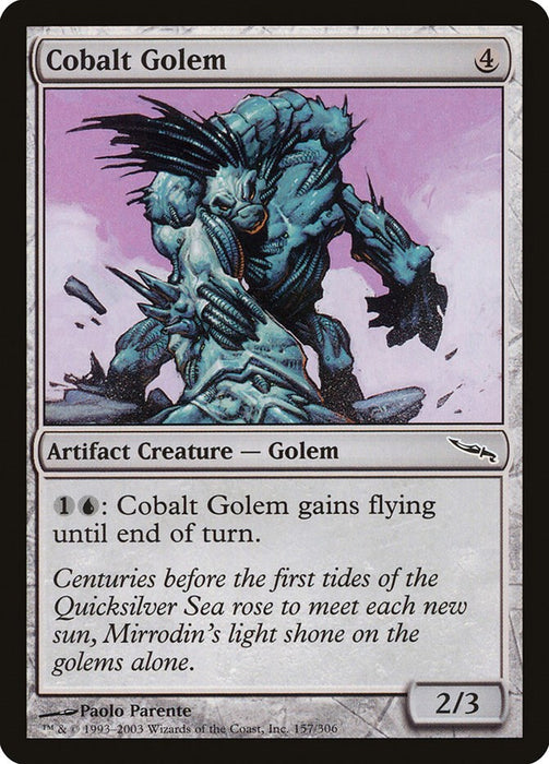 Cobalt Golem [MRD - 157]
