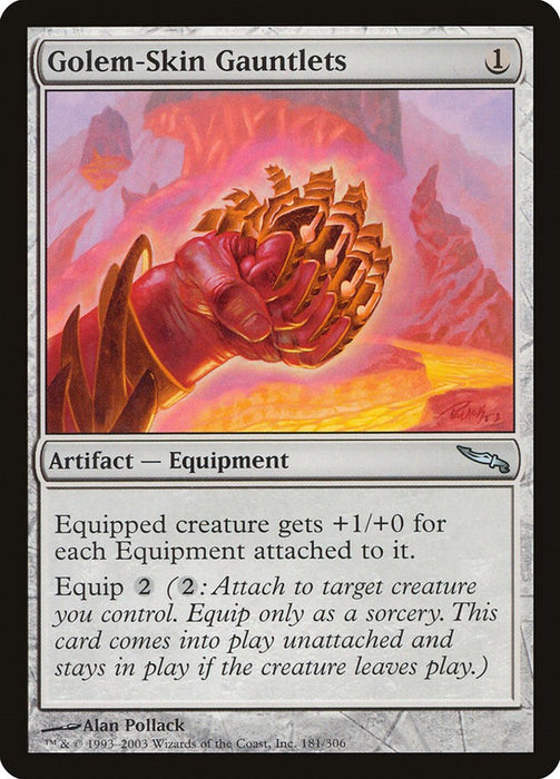 Golem-Skin Gauntlets [MRD - 181]