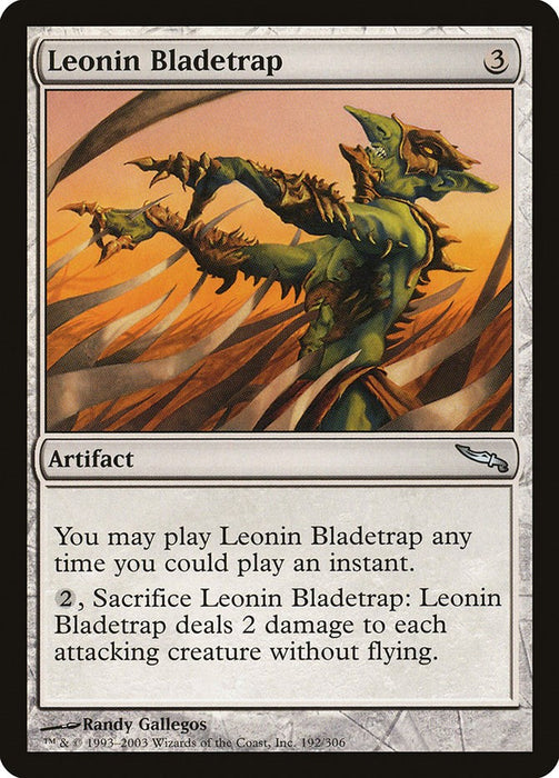 Leonin Bladetrap [MRD - 192]