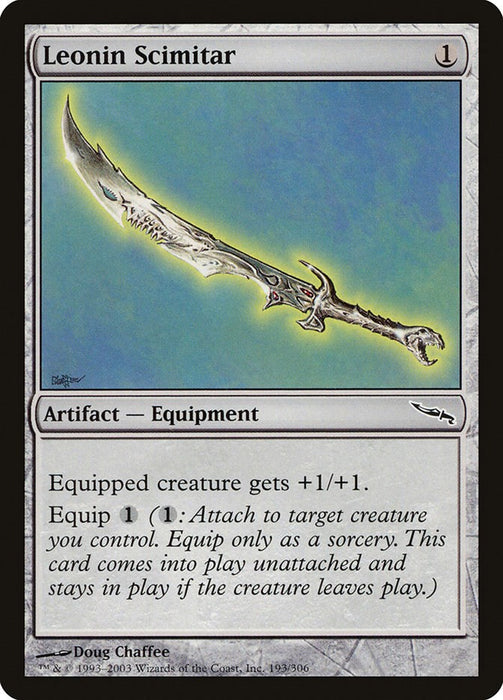 Leonin Scimitar [MRD - 193]