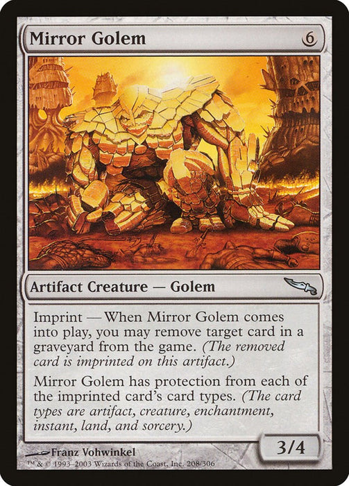 Mirror Golem [MRD - 208]