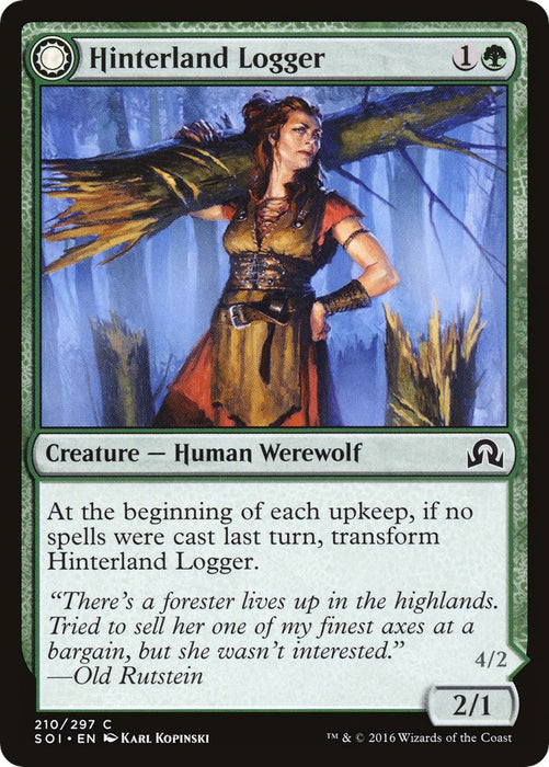 Hinterland Logger [SOI - 210]