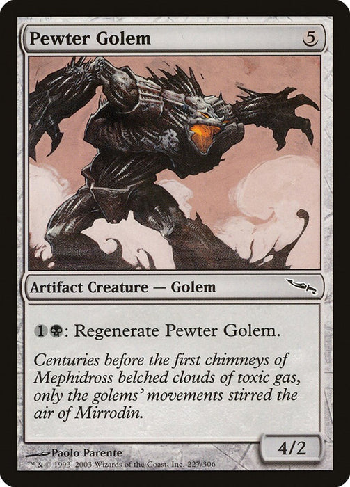Pewter Golem [MRD - 227]