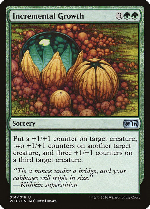 Incremental Growth [W16 - 14]