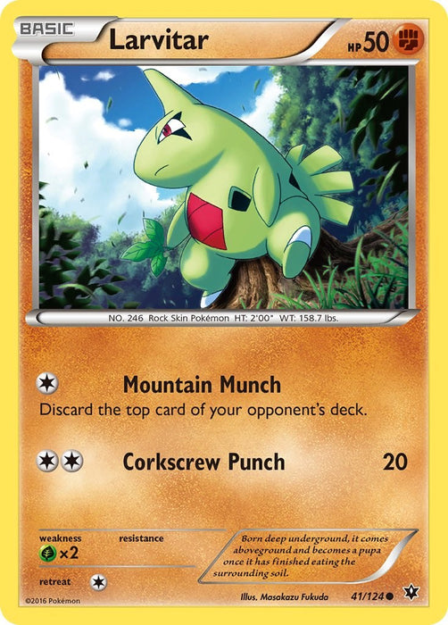 Larvitar (41) [FCO - 41/124]
