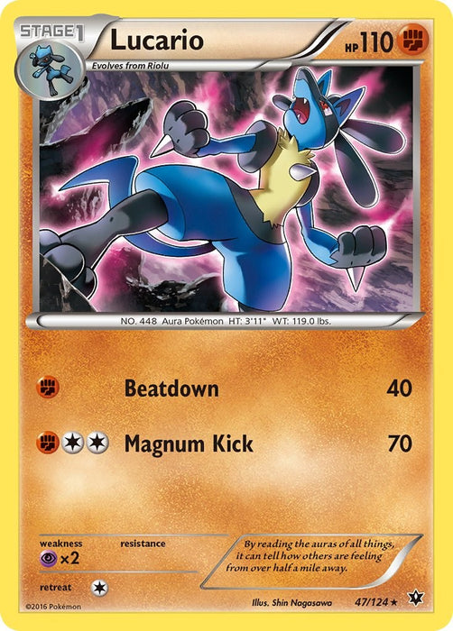 Lucario (47) [FCO - 47/124]