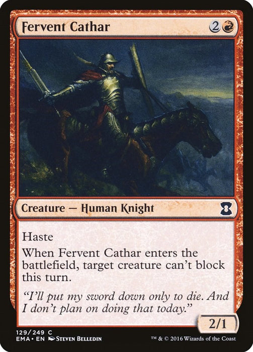 Fervent Cathar [EMA - 129]