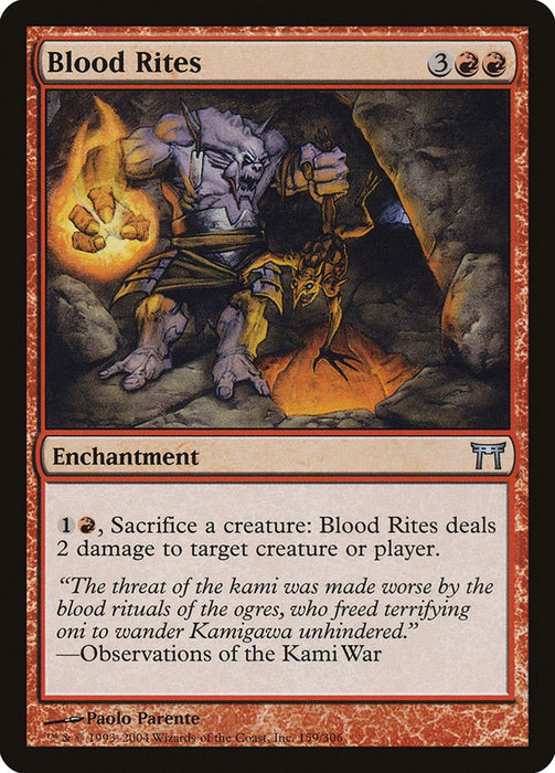 Blood Rites [CHK - 159]