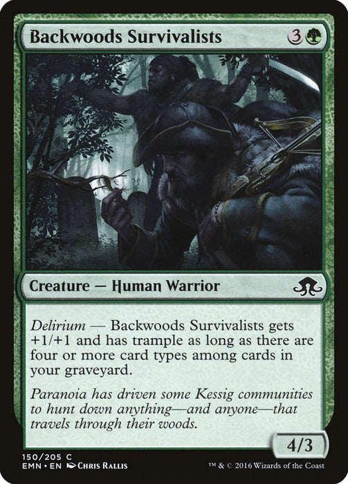Backwoods Survivalists [EMN - 150]