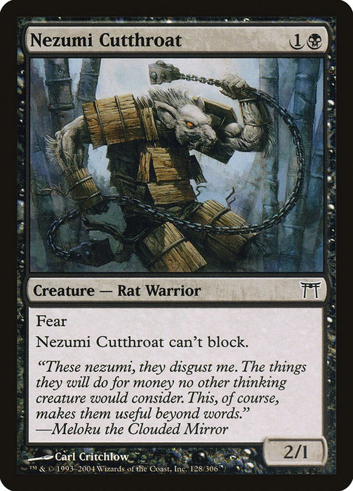 Nezumi Cutthroat [CHK - 128]