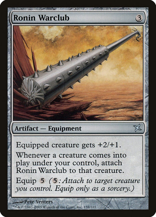 Ronin Warclub [BOK - 158]