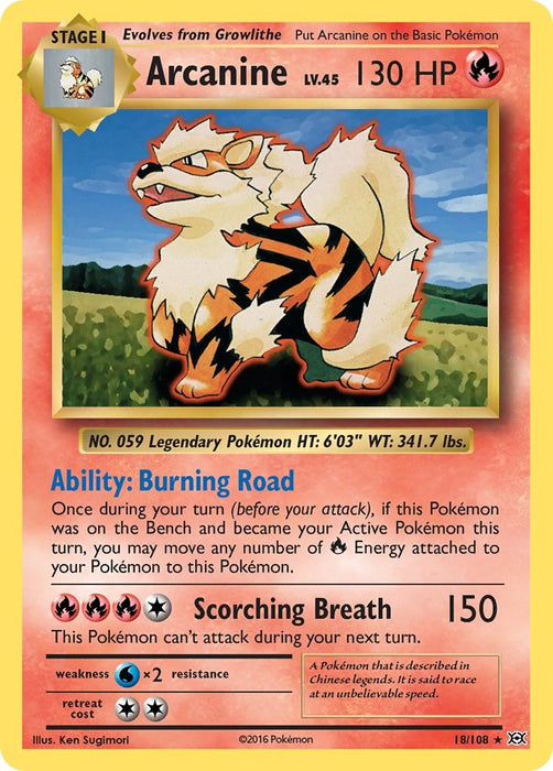Arcanine [EVO - 018]