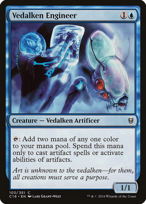 Vedalken Engineer [C16 - 103]