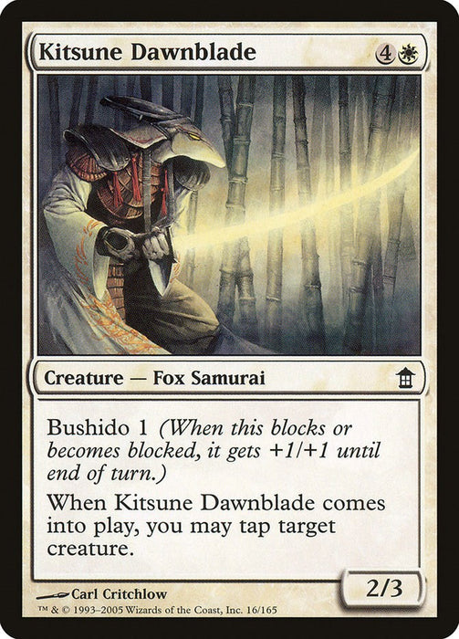 Kitsune Dawnblade [SOK - 16]