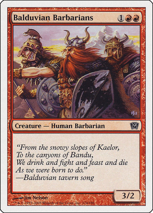 Balduvian Barbarians [9ED - 174]