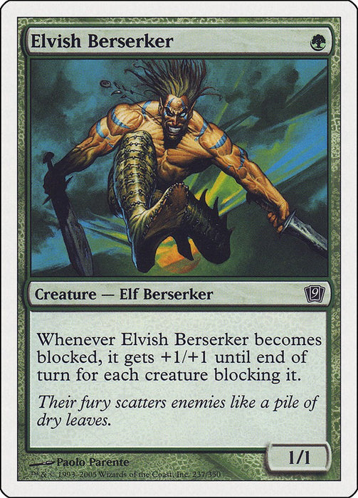 Elvish Berserker [9ED - 237]