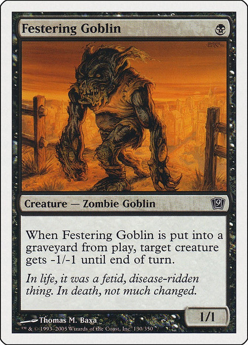 Festering Goblin [9ED - 130]