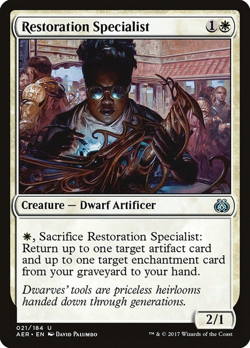 Restoration Specialist [AER - 21]