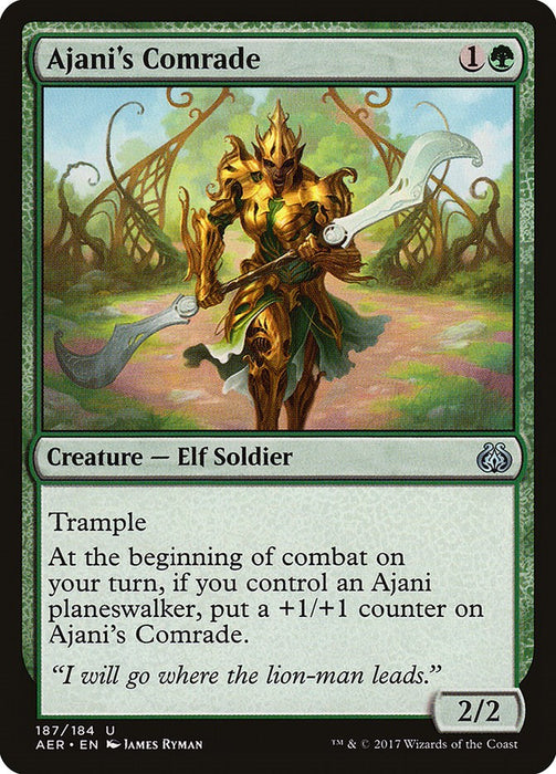 Ajani's Comrade [AER - 187]