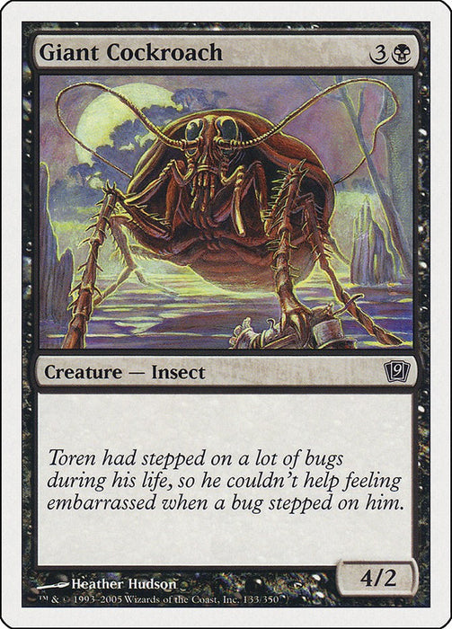 Giant Cockroach [9ED - 133]