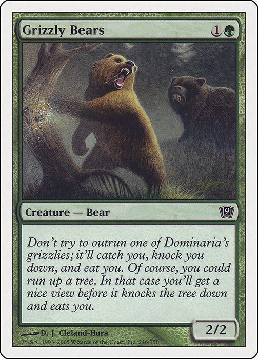 Grizzly Bears [9ED - 246]