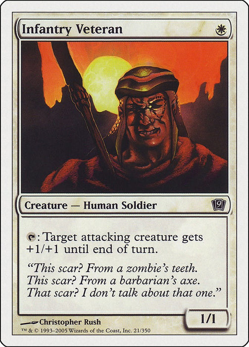 Infantry Veteran [9ED - 21]