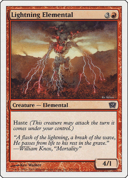 Lightning Elemental [9ED - 201]