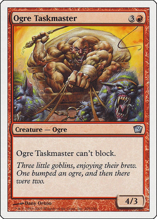 Ogre Taskmaster [9ED - 205]