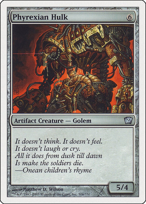 Phyrexian Hulk [9ED - 306]