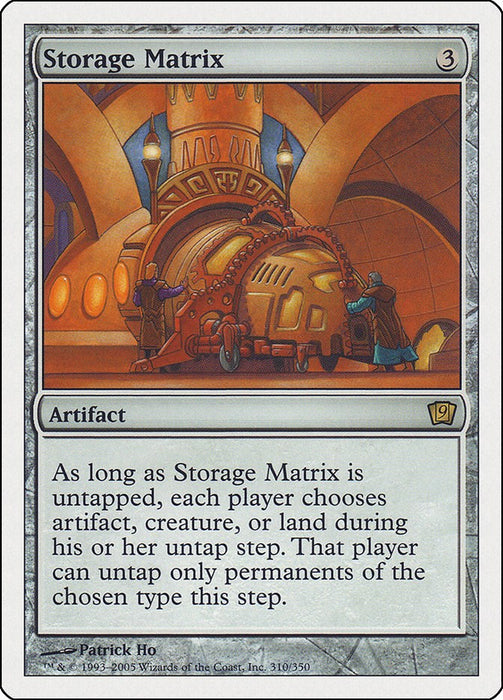 Storage Matrix [9ED - 310]