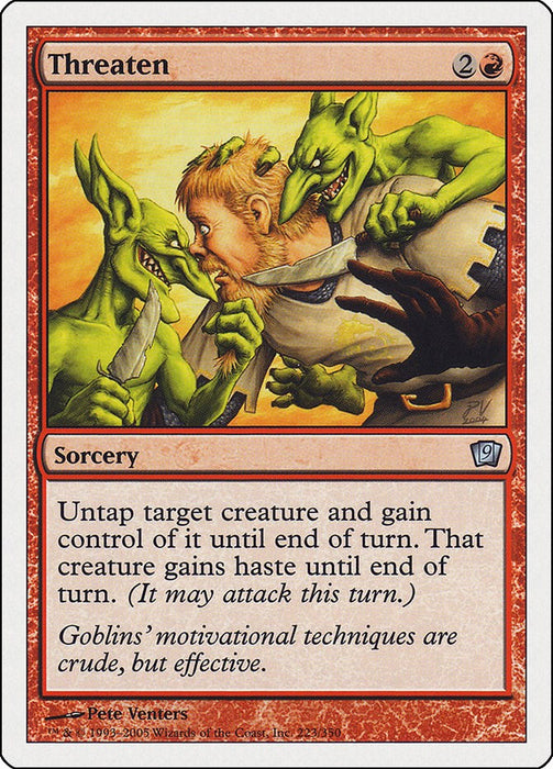 Threaten [9ED - 223]