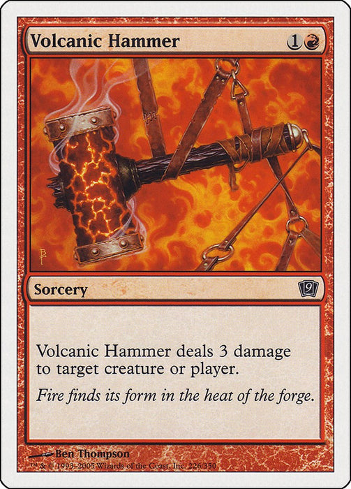 Volcanic Hammer [9ED - 226]