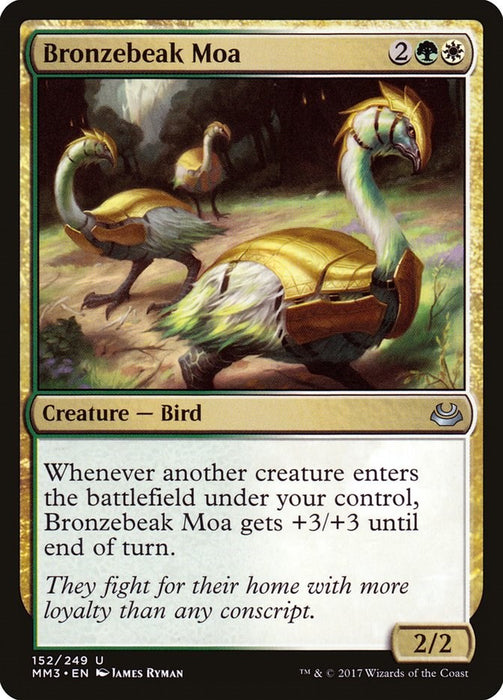 Bronzebeak Moa [MM3 - 152]
