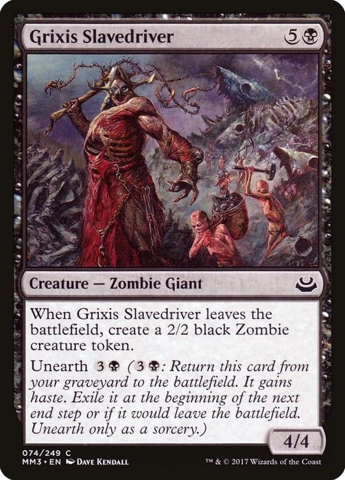 Grixis Slavedriver [MM3 - 74]