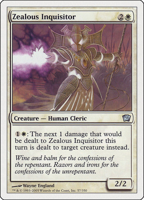 Zealous Inquisitor [9ED - 57]