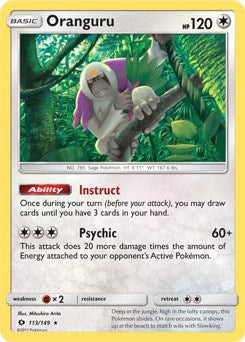 Oranguru - 113/149 (SM Base Set) [PR - 113/149]