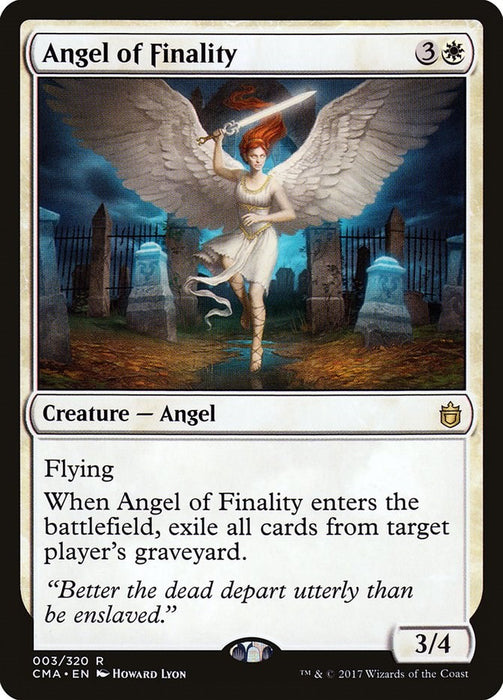 Angel of Finality [CMA - 3]