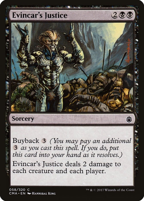 Evincar's Justice [CMA - 58]