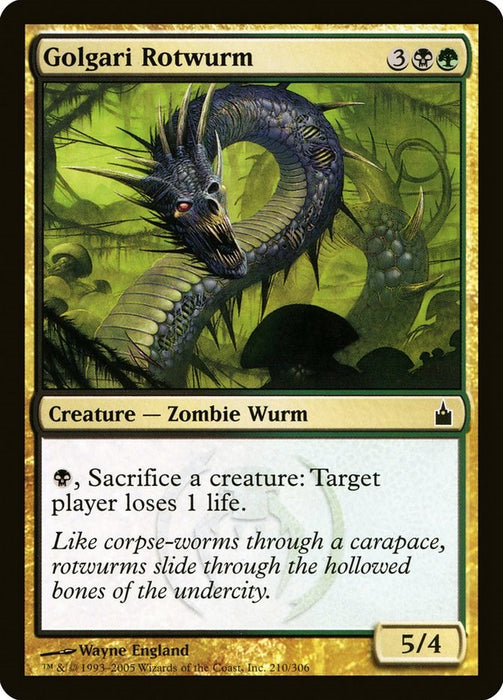 Golgari Rotwurm [RAV - 210]