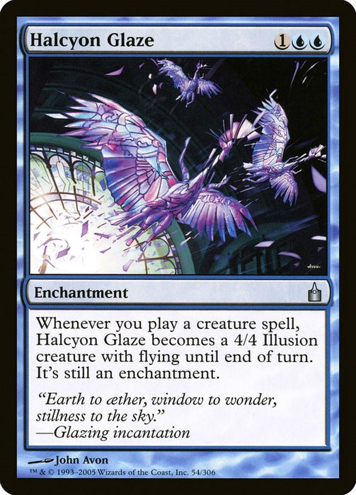 Halcyon Glaze [RAV - 54]