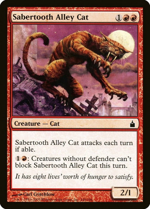 Sabertooth Alley Cat [RAV - 140]