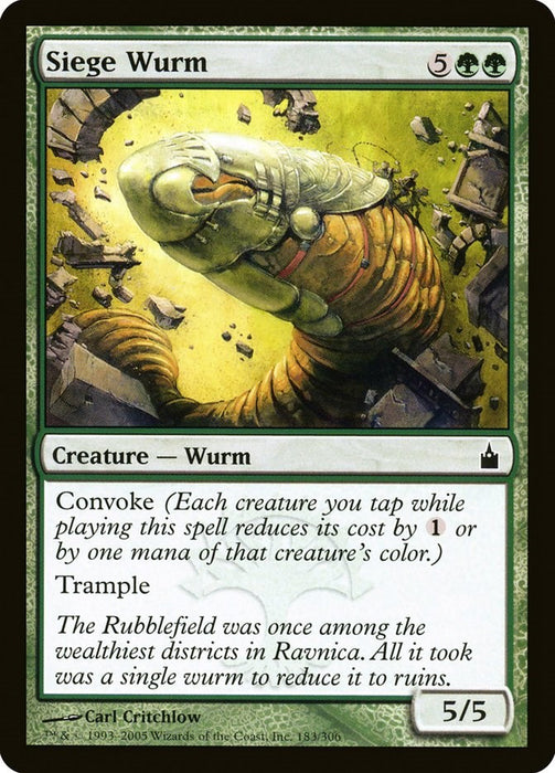 Siege Wurm [RAV - 183]