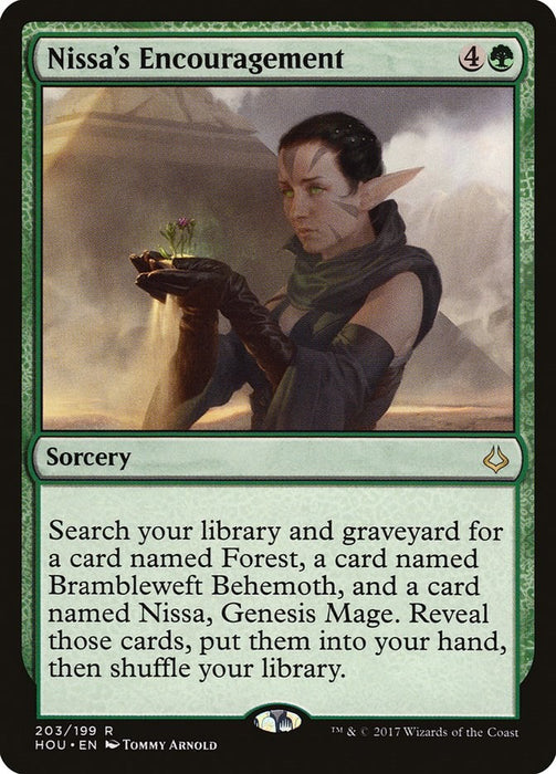 Nissa's Encouragement [HOU - 203]