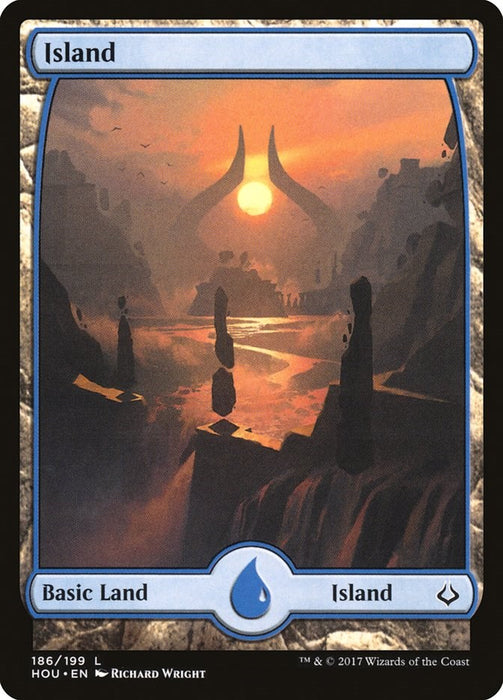 Island (186) - Full Art [HOU - 186]