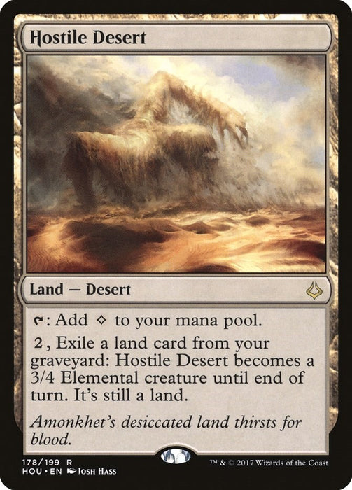 Hostile Desert [HOU - 178]