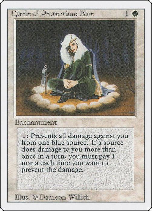 Circle of Protection: Blue [3ED - N/A]