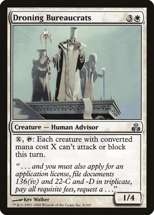 Droning Bureaucrats [GPT - 4]