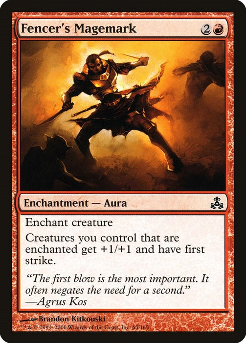 Fencer's Magemark [GPT - 65]