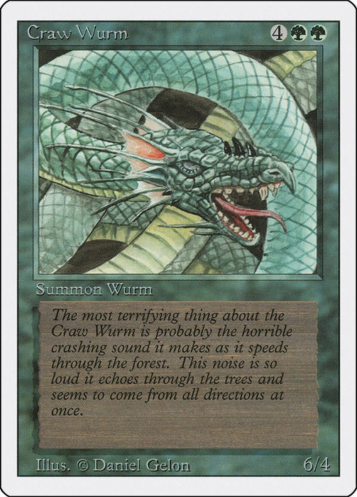 Craw Wurm [3ED - N/A]